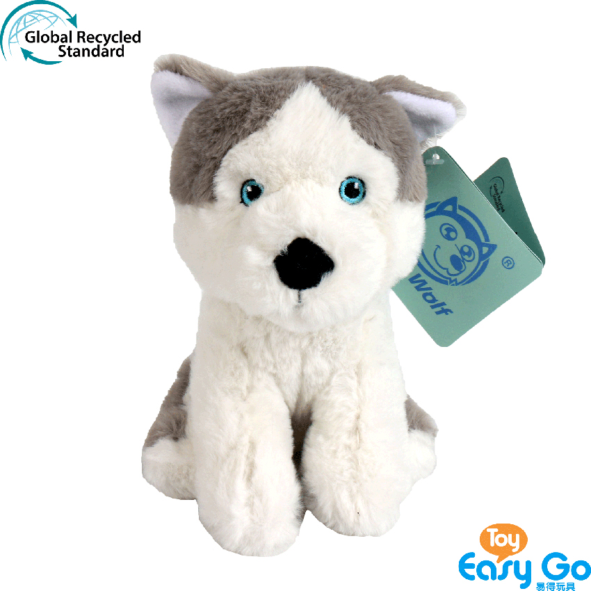 Babywolf Stuffed animals sitting husky plush toy