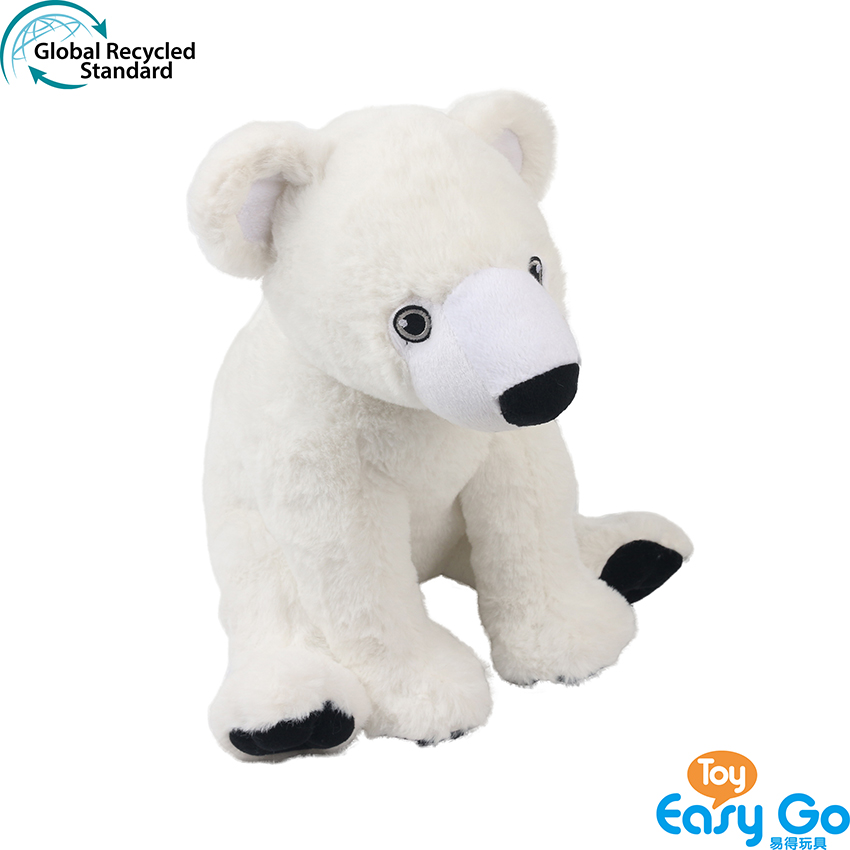 Baby Wolf-Wild Life-ECO Polar bear 18cmH;28cmH