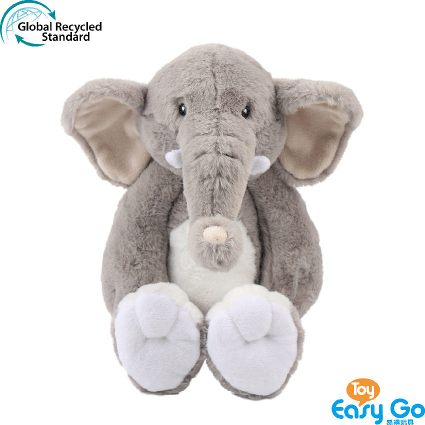 Baby Wolf-Fluffy Animals-ECO Elephant 40cmH