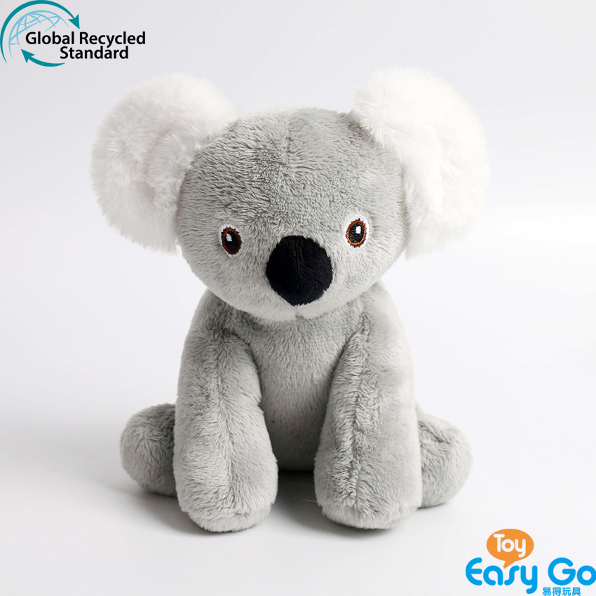 100% recycled plush stuffed koala toys