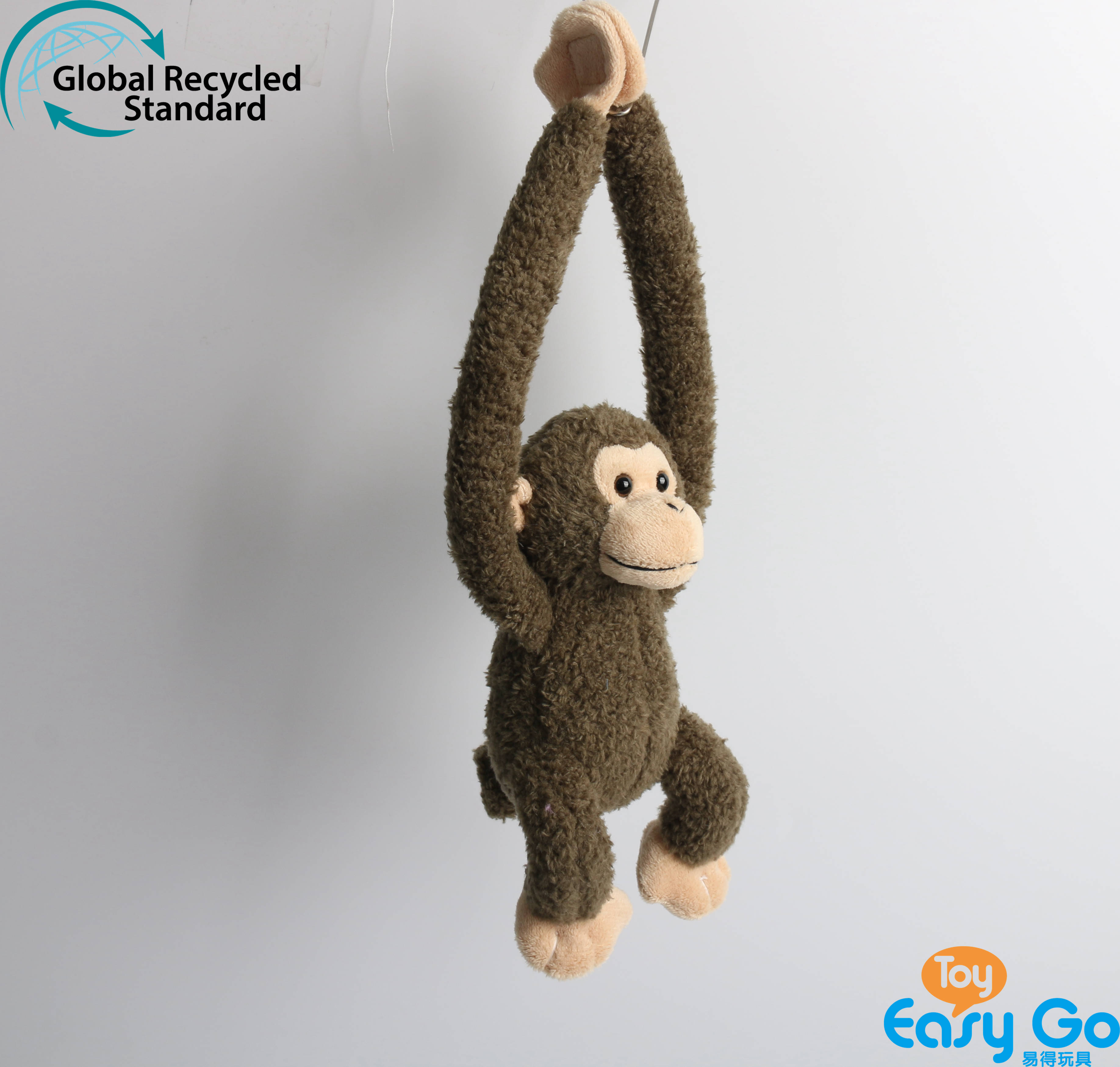 Baby Wolf-Re-hangers-ECO Dark green Monkey, 33cmH