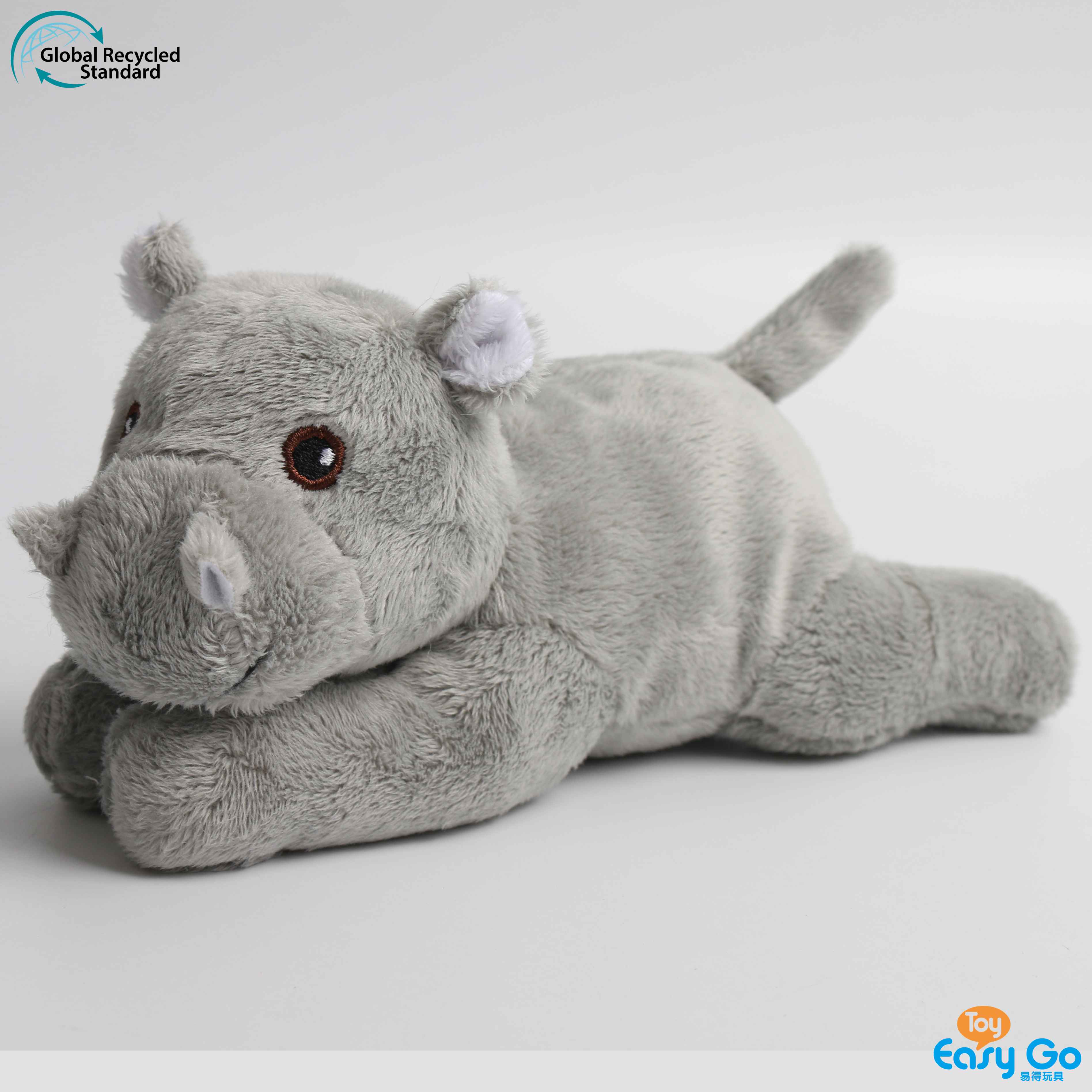 Baby Wolf-Squisky Pals-ECO Hippo, 23cmL