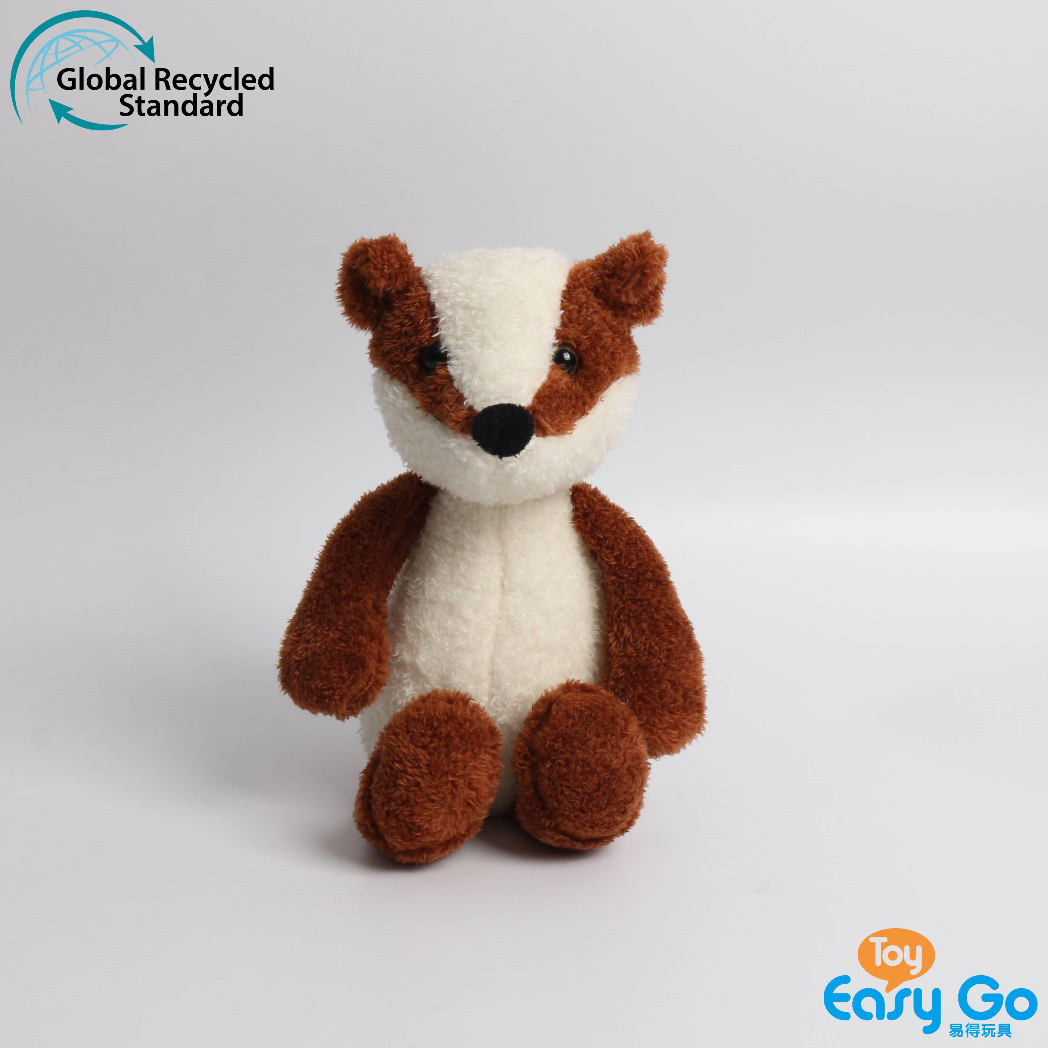 Baby Wolf-Fluffy Animals-ECO Badger, 20cmH